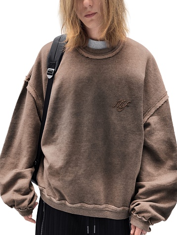 Свитшот MADFRENZY Mud Dyed Sand