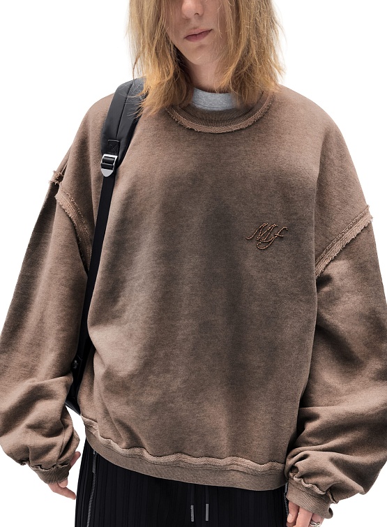 Свитшот MADFRENZY Mud Dyed Sand