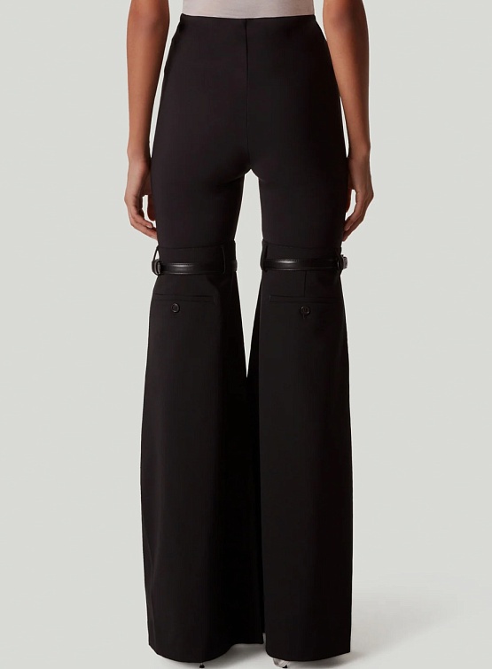 Женские брюки Coperni Hybrid Flare Trousers Black