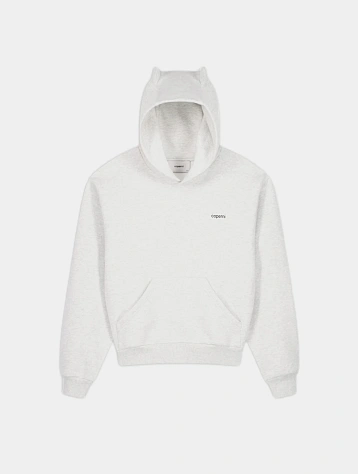 Худи Coperni Horn Hoodie Grey/Black