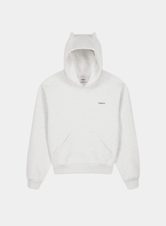 Худи Coperni Horn Hoodie Grey/Black