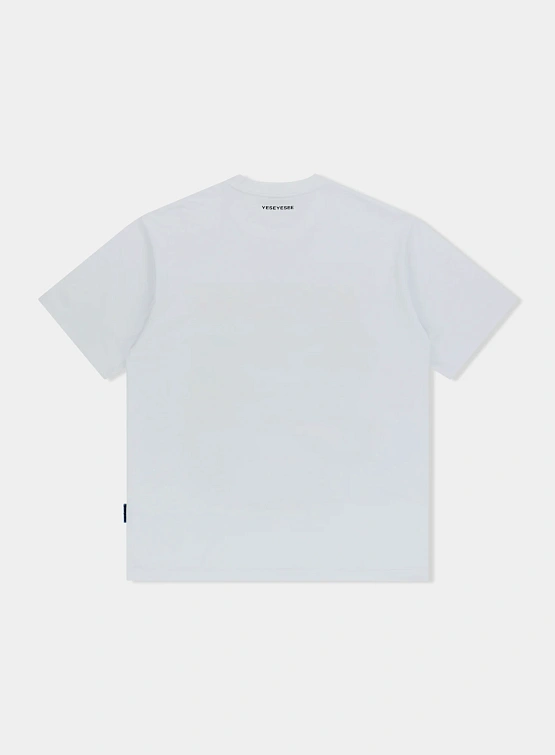 Футболка YESEYESEE Racing Tee White