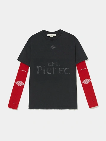 Лонгслив PIET F.C. Knitted Sleeve Vintage Black