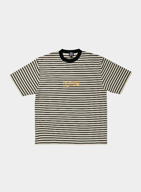 Футболка Heresy Stripe Stamp Ecru
