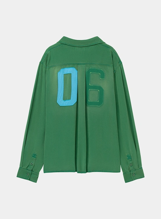 Рубашка ALCHEMIST Roy Long Sleeve Bright Green