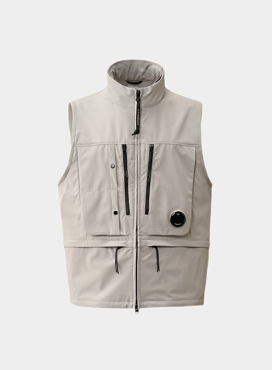 Жилет C.P. Company Shell-R Utility Vest Drizzle Grey