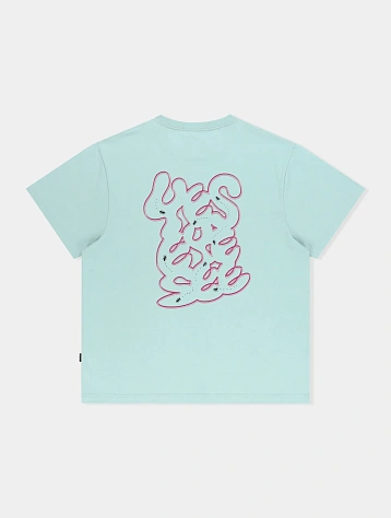 Футболка YESEYESEE Anthill Logo Tee Slate