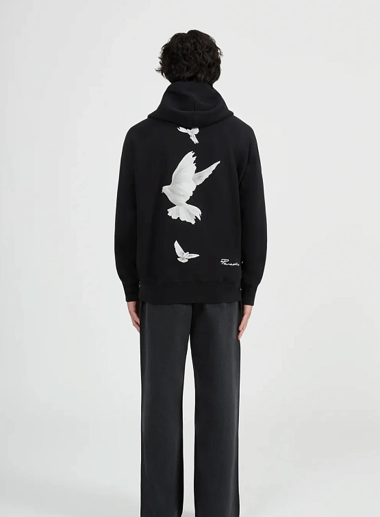 Худи 3.PARADIS Freedom Doves Black