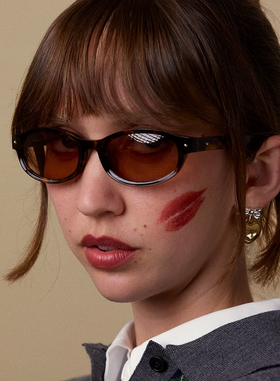 Очки Bonnie Clyde Roller Coaster Tortoise & Brown Lens