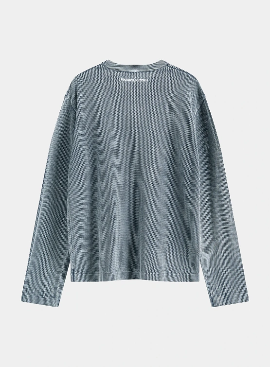 Лонгслив MKI MIYUKI ZOKU Pigment Grey Loose Gauge L/S