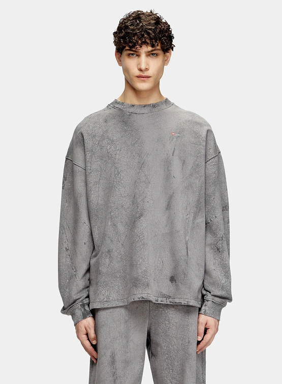 Свитшот Diesel S-Baxt-T1 Gray