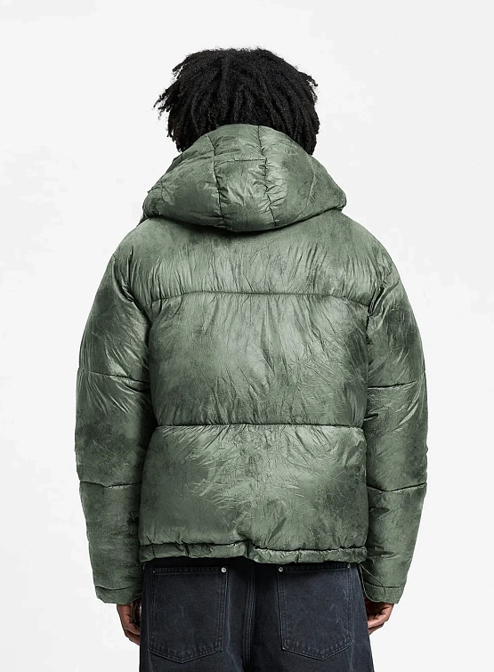 Пуховик RETERNITY Wrinkled Puffer Jacket Déliria Green
