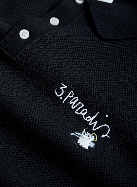 Поло 3.PARADIS SS Polo Black