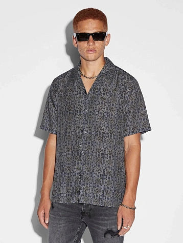 Рубашка Ksubi Plus Resort SS Shirt Navy