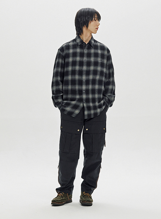 Рубашка FrizmWORKS Ombre Flannel Black