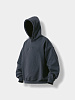 Худи ANGLAN Emboss Balloon Line Hoodie Charcoal