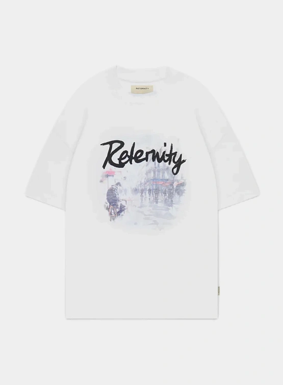 Футболка RETERNITY Rue De Paris T-Shirt White