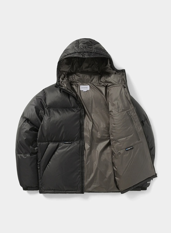 Пуховик thisisneverthat Recycled Down Jacket Black