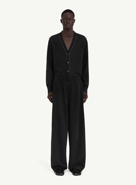 Брюки MM6 Maison Margiela Loose Wide Leg Black