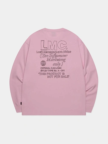 Лонгслив LMC Fn Doodle Long Slv Tee Indi Pink