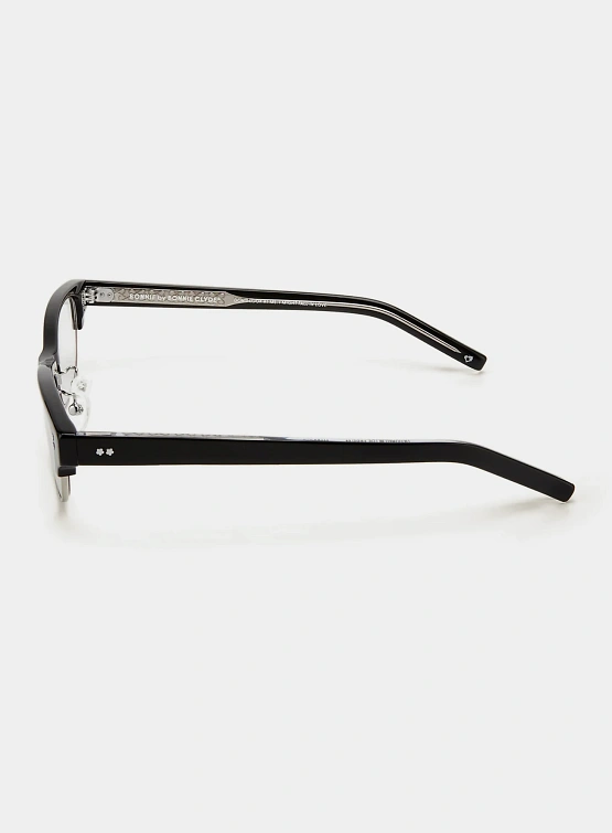 Очки Bonnie Clyde Closed Caption Black & Clear Lens