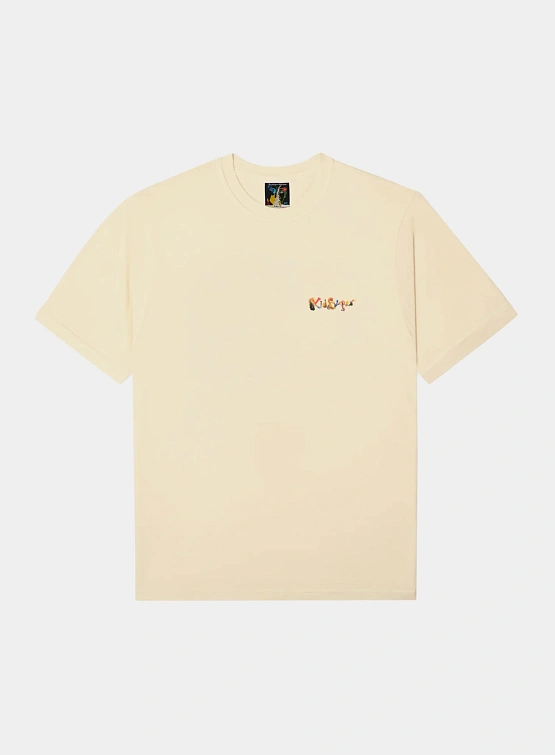 Футболка KidSuper Blotchy Lady Tee Cream