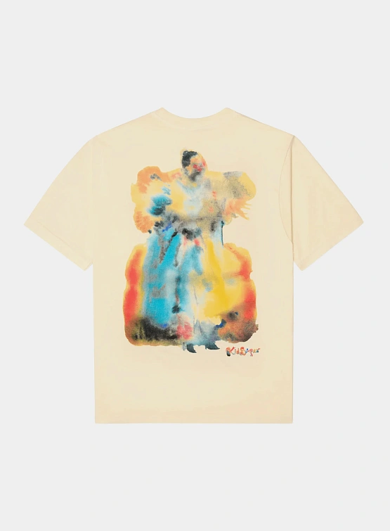 Футболка KidSuper Blotchy Lady Tee Cream