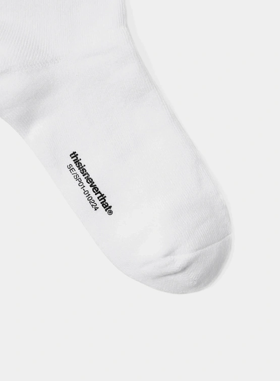 Носки thisisneverthat Soft Socks 2Pack White