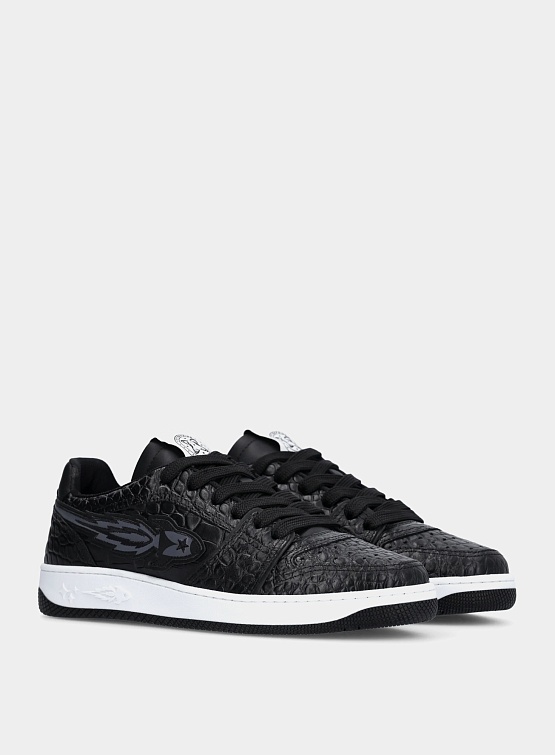 Кеды Enterprise Japan EJ EGG Rocket M Low Crocodile Black