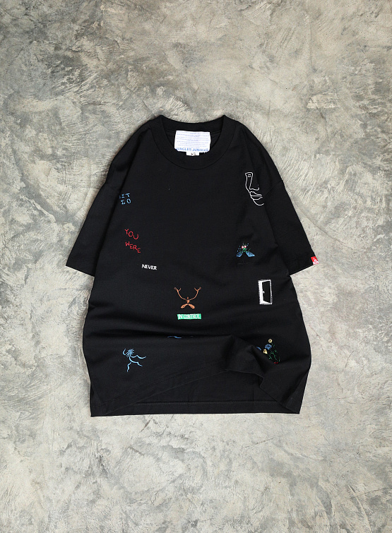 Футболка Jungles Jungles Let Go SS Tee Black