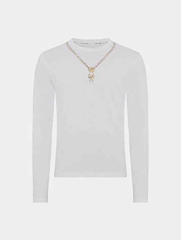 Лонгслив Marine Serre Trompe L’oiel Jewelry White