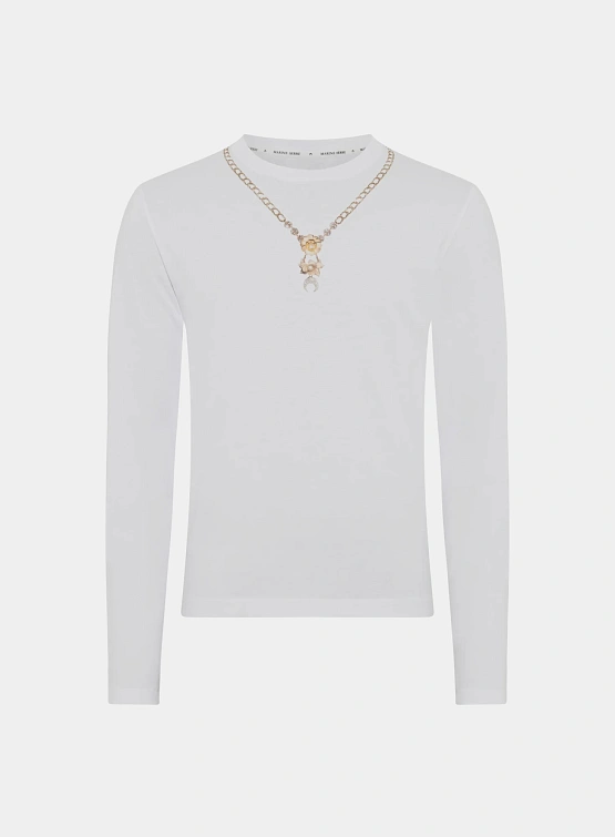 Лонгслив Marine Serre Trompe L’oiel Jewelry White