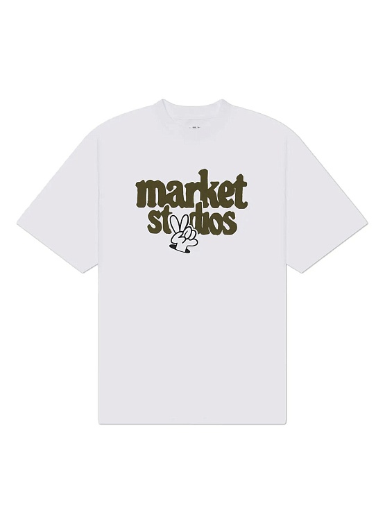 Футболка MARKET Studios T-Shirt White