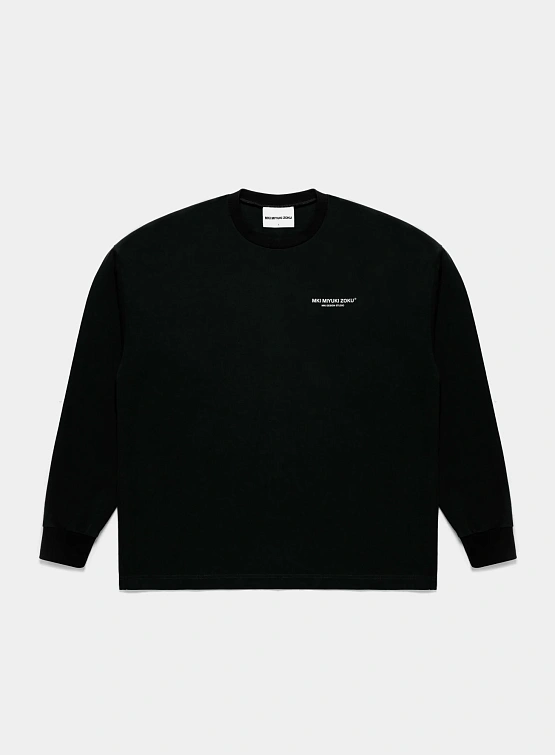 Лонгслив MKI MIYUKI ZOKU Design Studio L/S Black