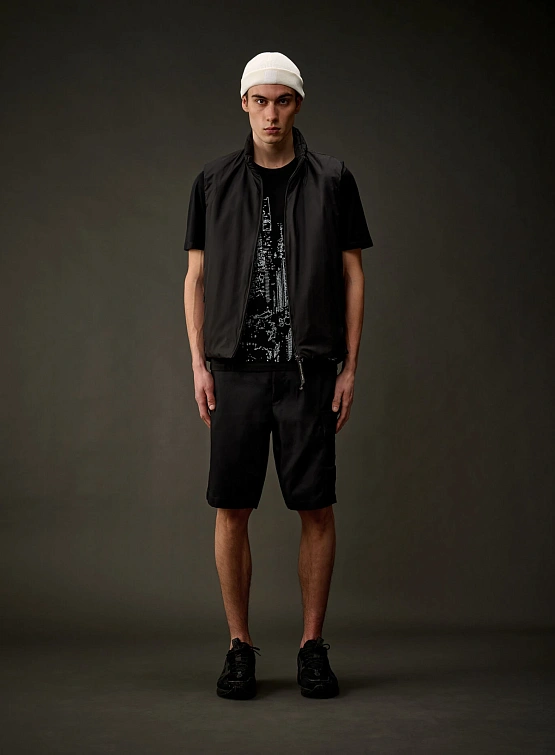 Шорты C.P. Company The Metropolis Series Technical Panama Cargo Black
