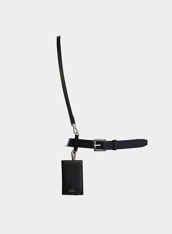 Женский ремень JUUN.J Leather Wallet Detail Belt Suspender