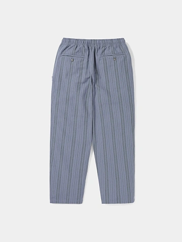 Брюки thisisneverthat Stripe Jacquard Pant Purple Grey