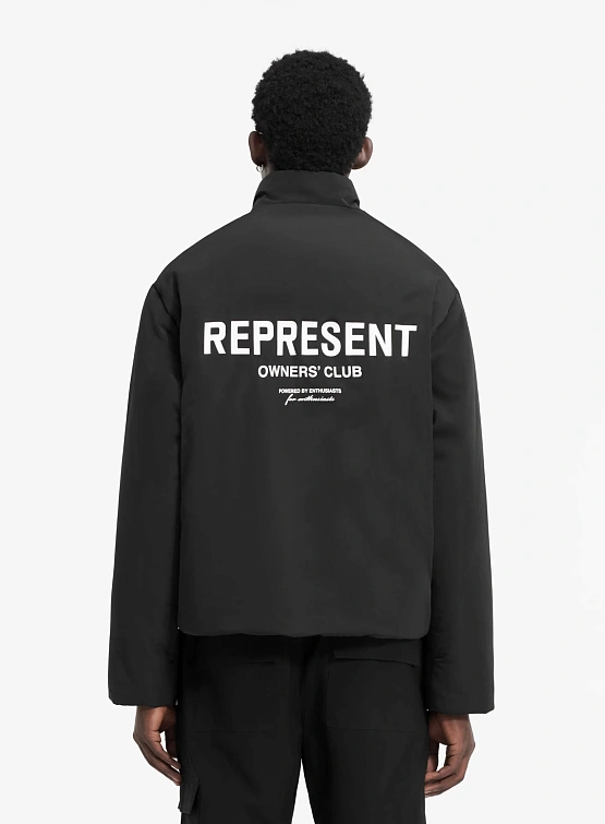 Куртка Represent Clo Wadded Jacket Black