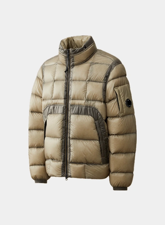 Пуховик C.P. Company D.D. Shell Hooded Short Down Vintage Khaki