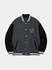Бомбер LMC Denim Varsity Jacket Black