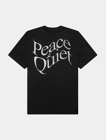 Футболка MUSEUM OF PEACE & QUIET WARPED T-SHIRT Black