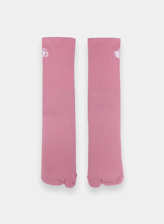 Носки MAHARISHI 1497 Om Temple Tabi Pink/Olive/Navy