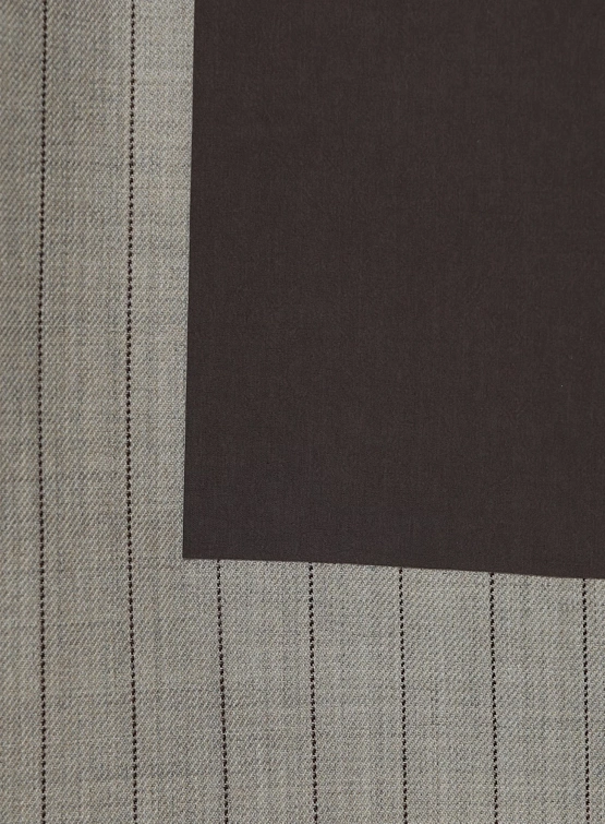Женское пальто UNDERCOVER Bonded Wool Stripe Gray Brown