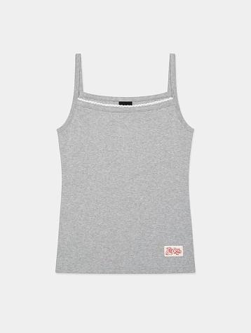 Женская майка LMC WM Lace Basic Sleeveless Top Heather Grey