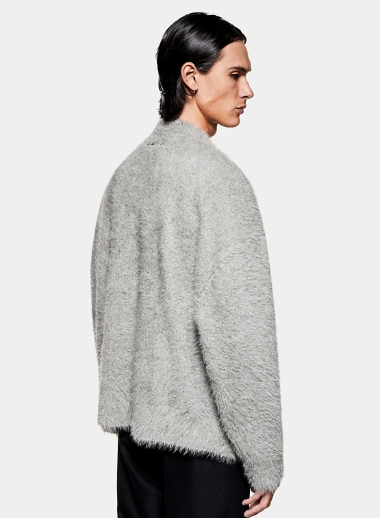 Свитер MKI MIYUKI ZOKU Faux Alpaca Knit Charcoal