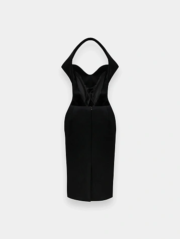 Женское платье MUGLER Sculptural Black