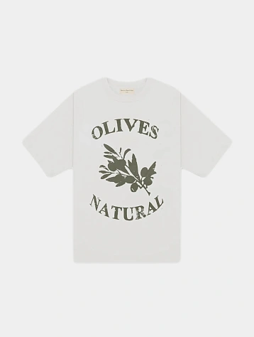 Футболка MUSEUM OF PEACE & QUIET Olives White