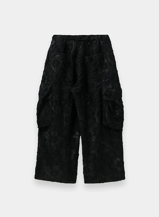 Брюки Collina Strada Pleated Cargo Black