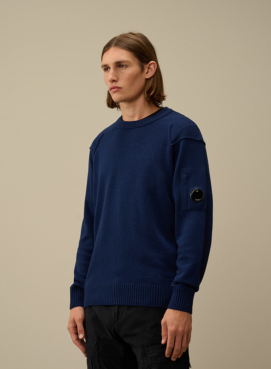 Джемпер C.P. Company Merino Wool Fast Dyed Estate Blue