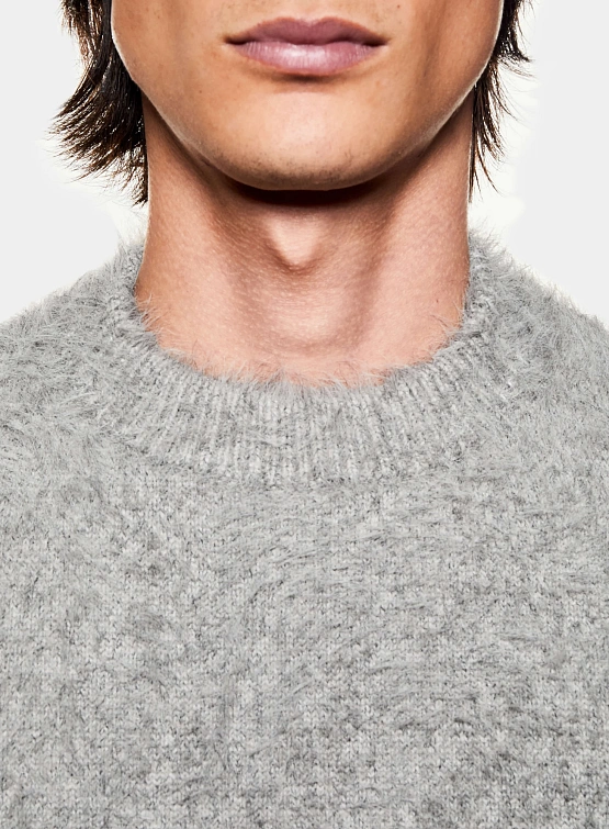 Свитер MKI MIYUKI ZOKU Faux Alpaca Knit Charcoal